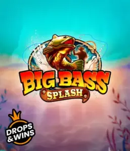 Get hooked on the action-packed adventure of Big Bass Splash slot by Pragmatic Play, showcasing a dynamic fish splashing out of water. This graphic portrays the essence of the fishing theme with striking text and exciting visuals. Perfect for fishing enthusiasts, offering a fun-filled experience. 